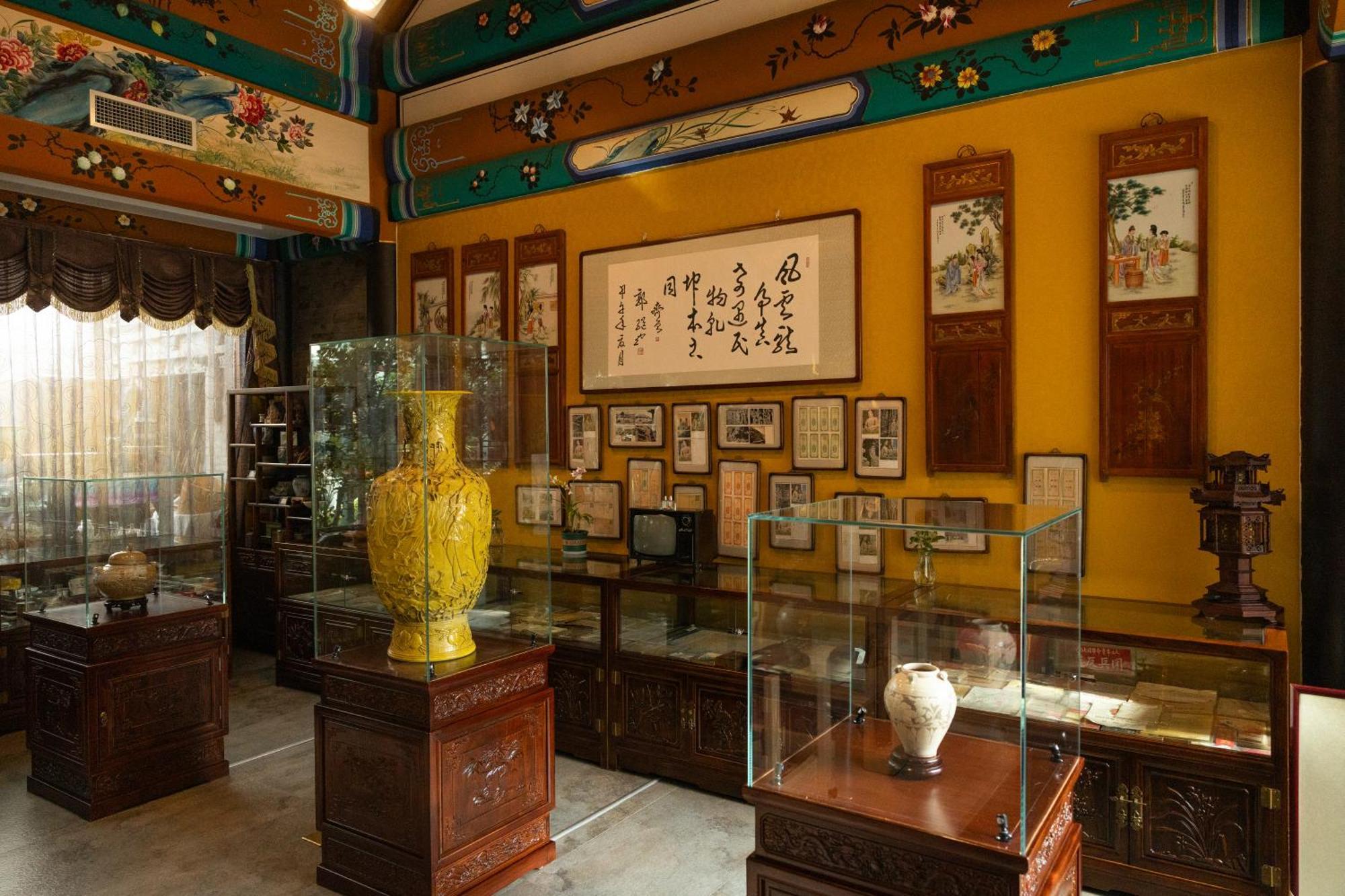 Datong Yunzhong Traditional Courtyard Exterior foto