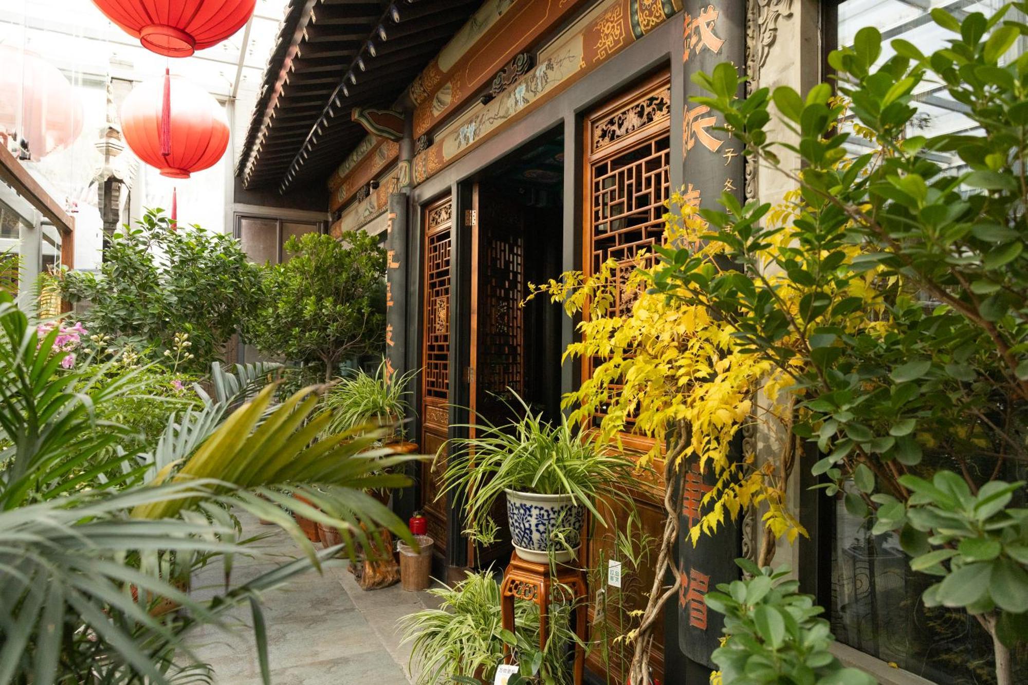 Datong Yunzhong Traditional Courtyard Exterior foto